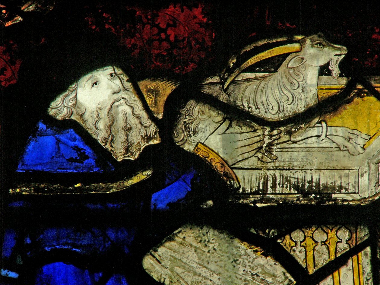 Vindu S3 som viser historien om Noahs Ark: Noahs offer av English School