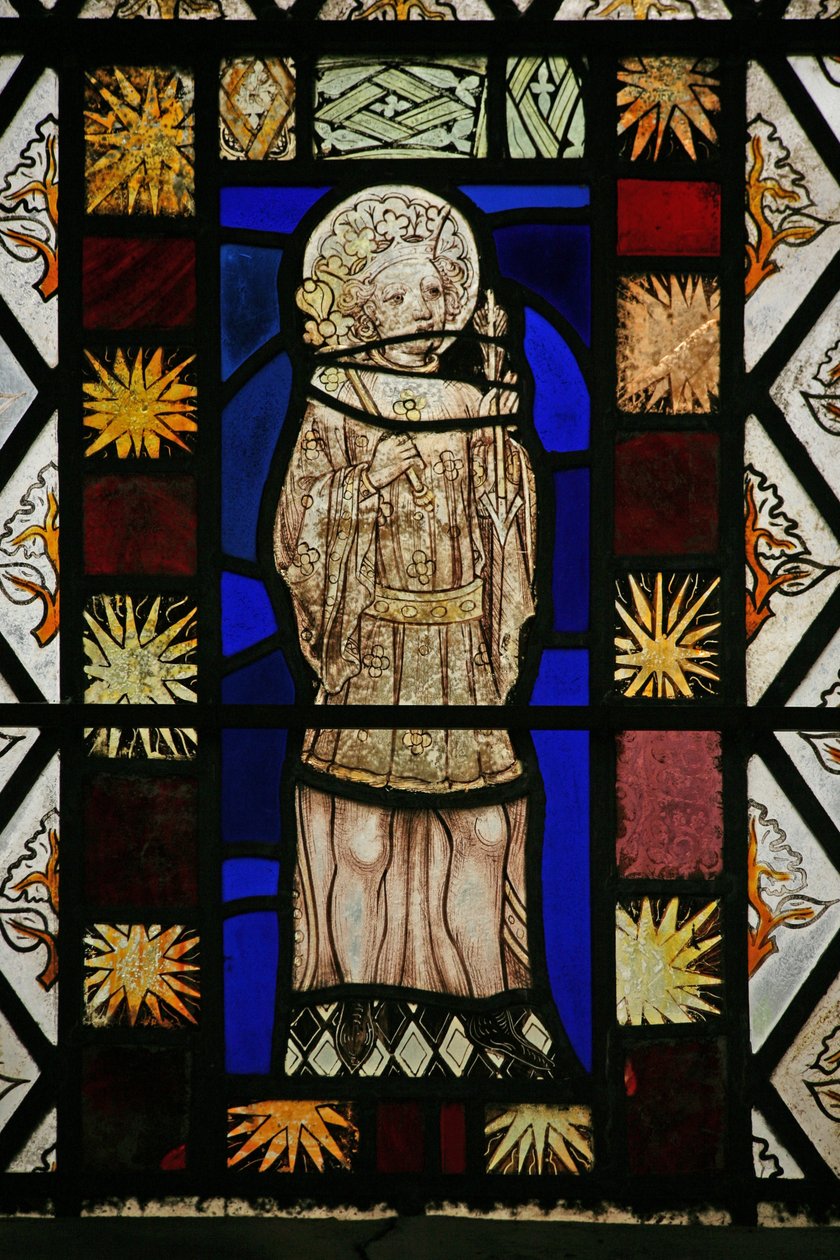 Window Sa som viser St Edmund av English School