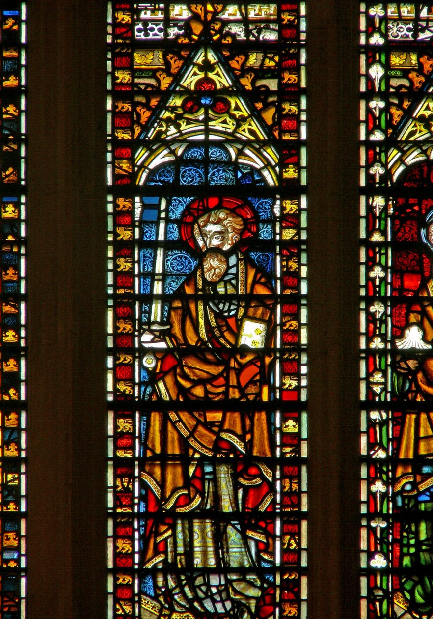 Window Ww som viser St Paul? av English School