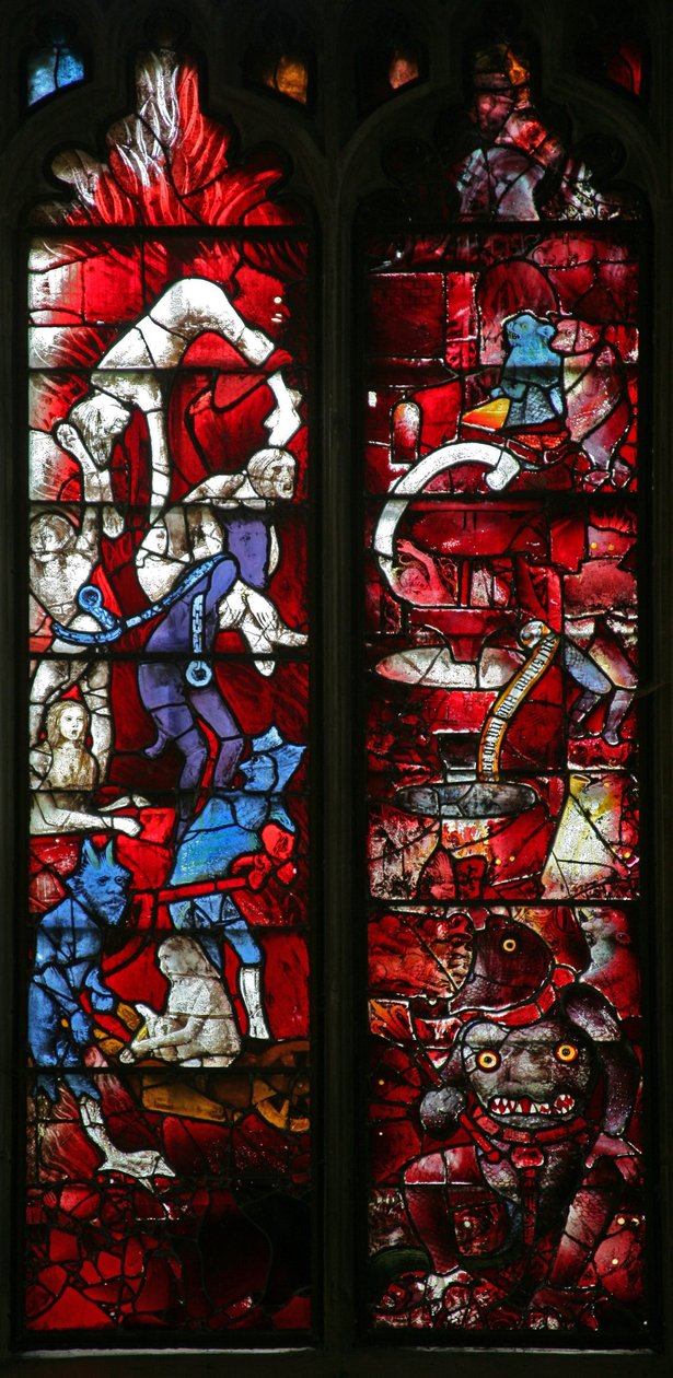 Window Ww som viser detaljer om den siste dommen av English School