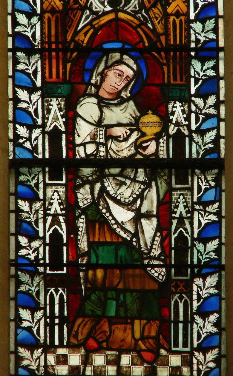 Vindu som viser Maria Magdalena av English School