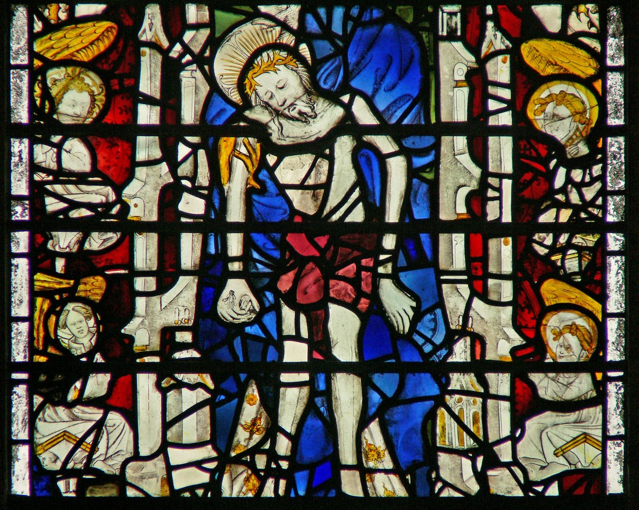 Vindu w12 som viser Corpus Christi av English School