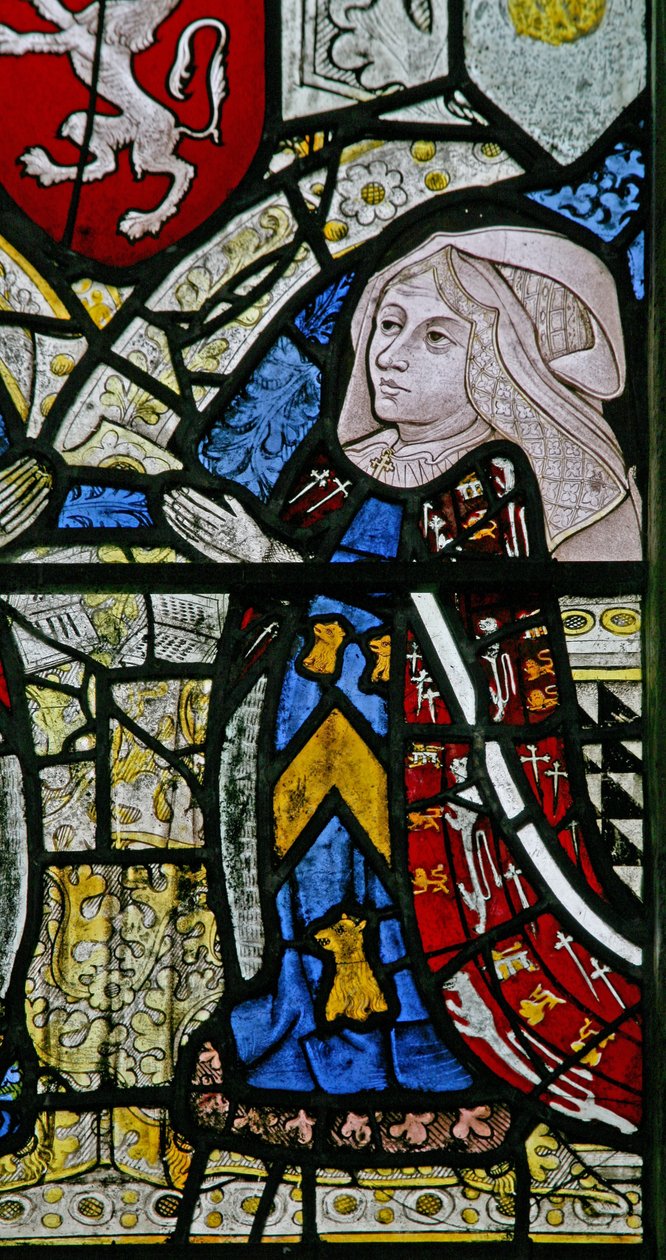 Vindu w1 som viser en giver - Elizabeth Tilney av English School
