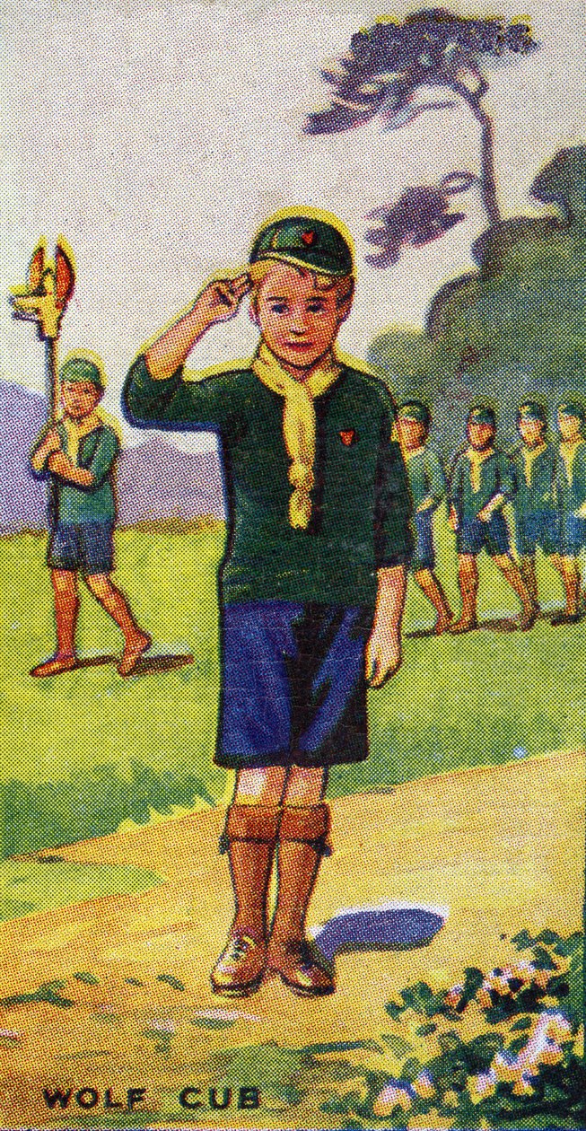 Ulveunge, 1923 av English School