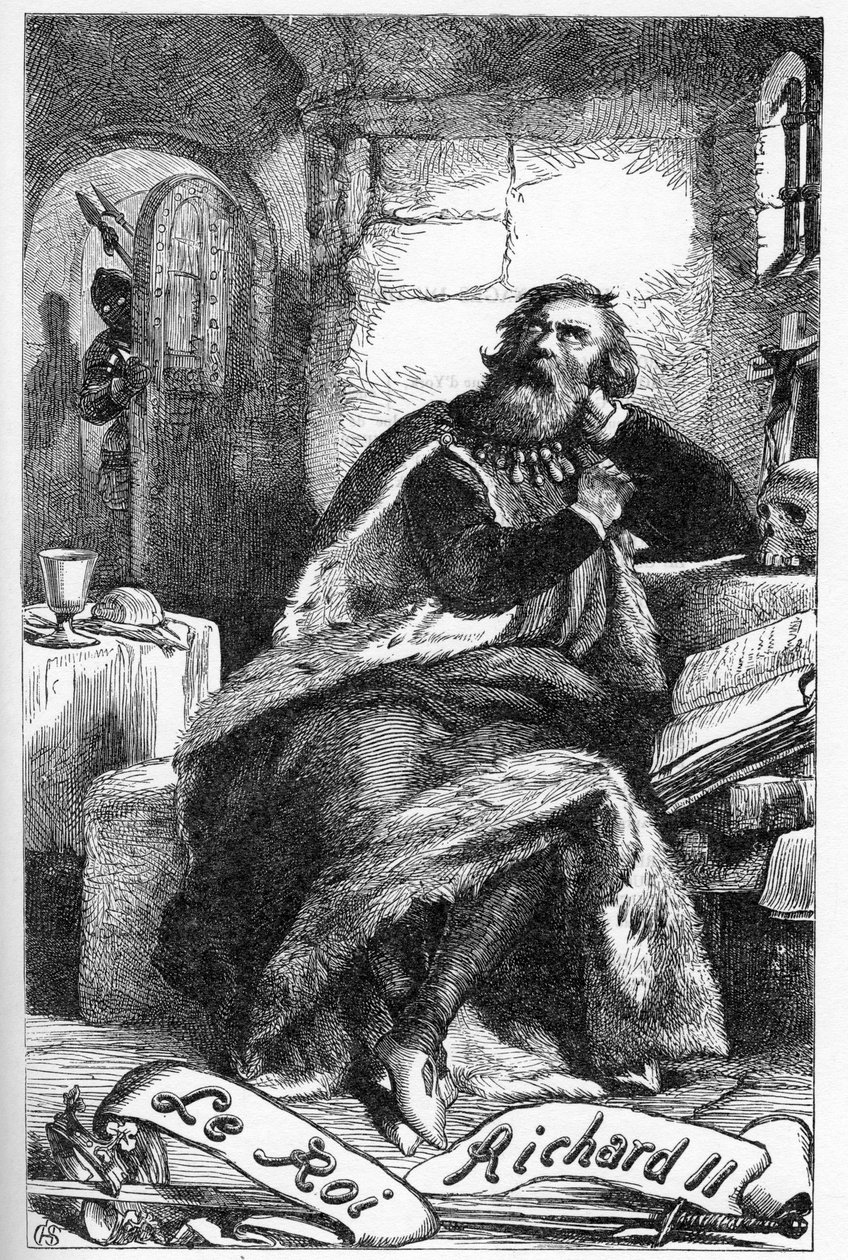ichard III (The Life and Death of Richard the Third) - Illustrasjon i "" Completes de William Shakespeare""" 1866 - Illustrasjonene og den generelle formen til denne utgaven er lånt fra Cassells illustrerte Shakespeare, utgitt i London av English School