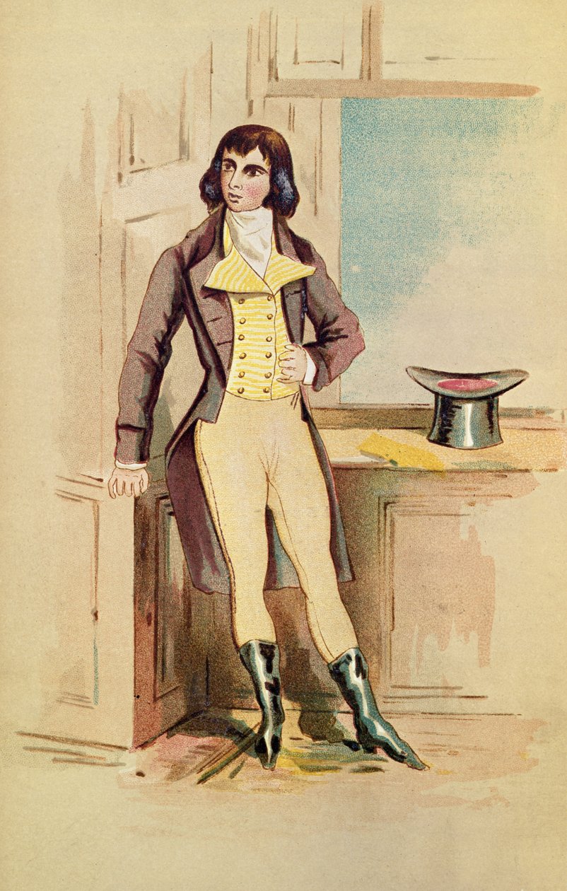 Portrett av George Beau Brummell av English School English School