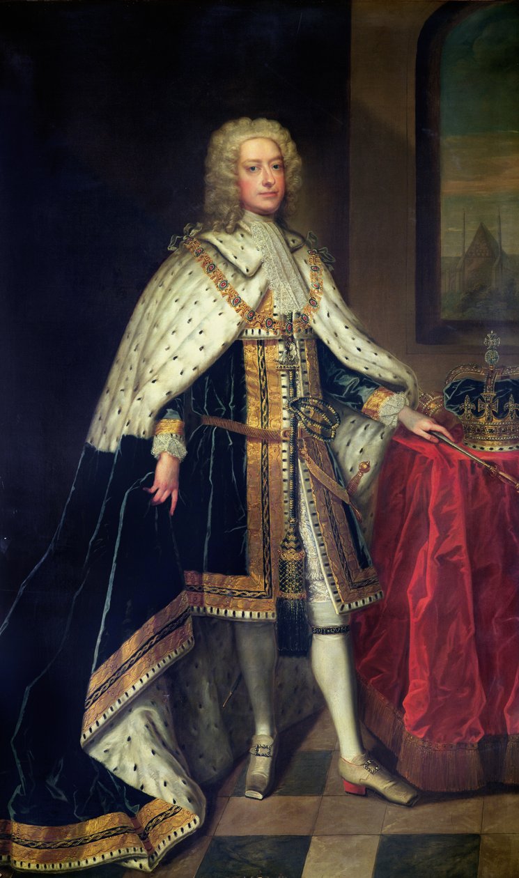 Georg II (1683–1760) av Enoch Seeman