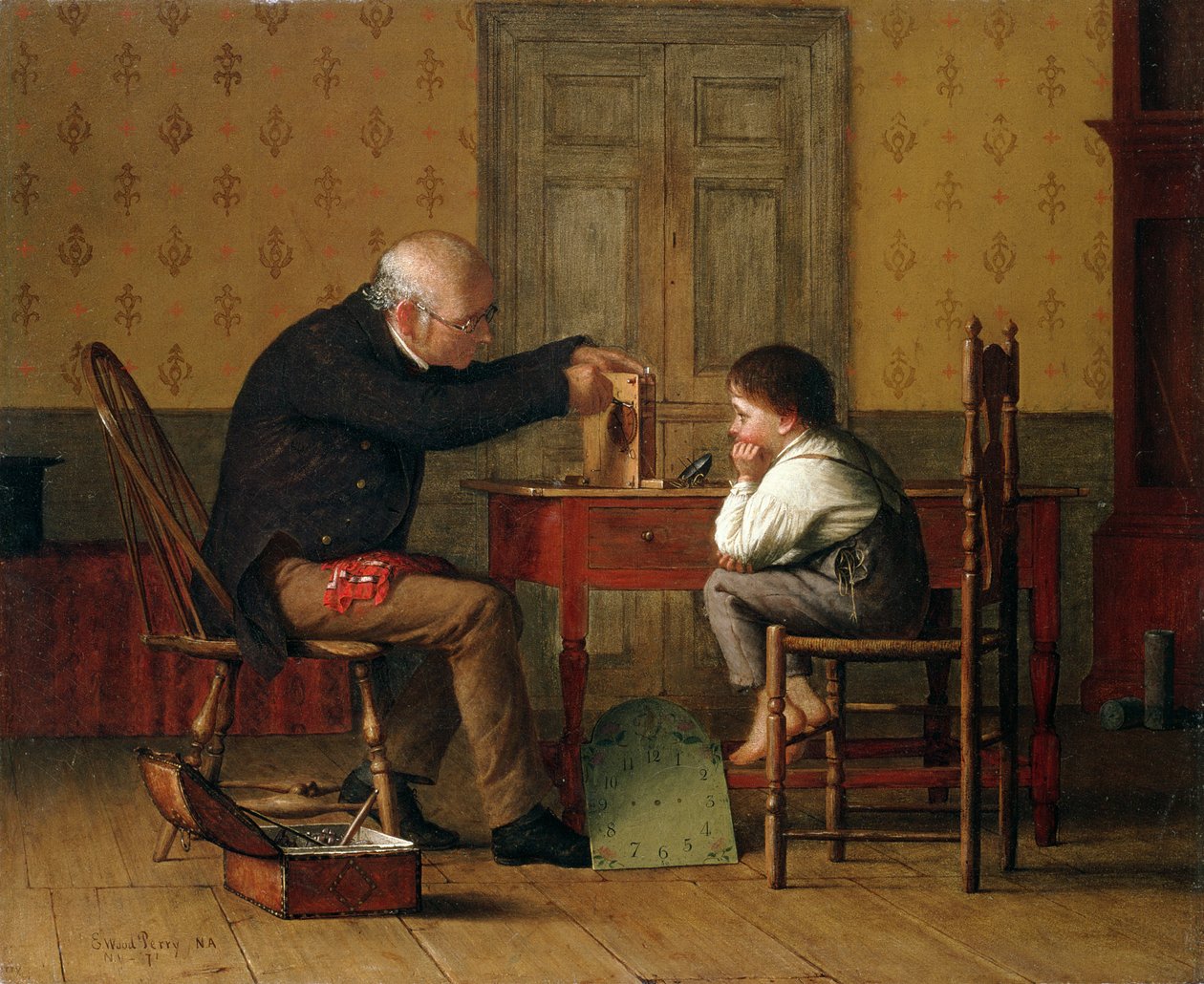 Klokkelegen, 1871 av Enoch Wood Perry