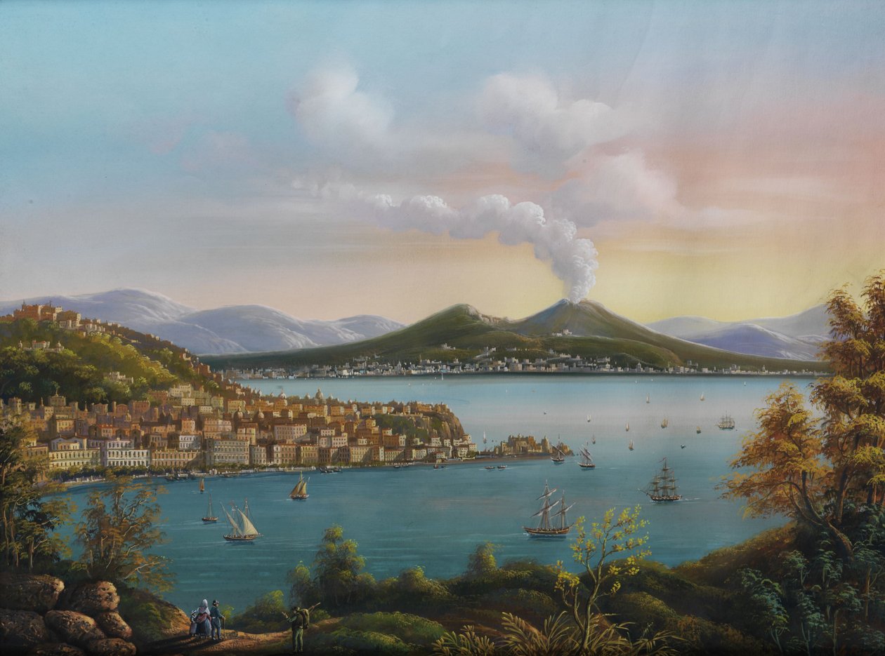 Vedute av Napoli av Enrico La Pira