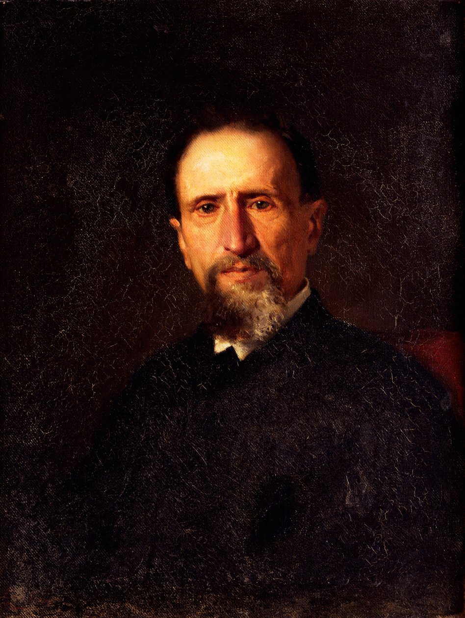 Portrett av ingeniør Antonio Magni (olje på lerret) av Enrico Crespi