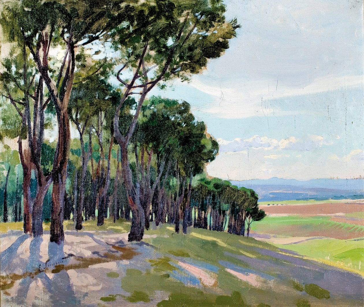Landskapet i La Moncloa av Enrique Simonet