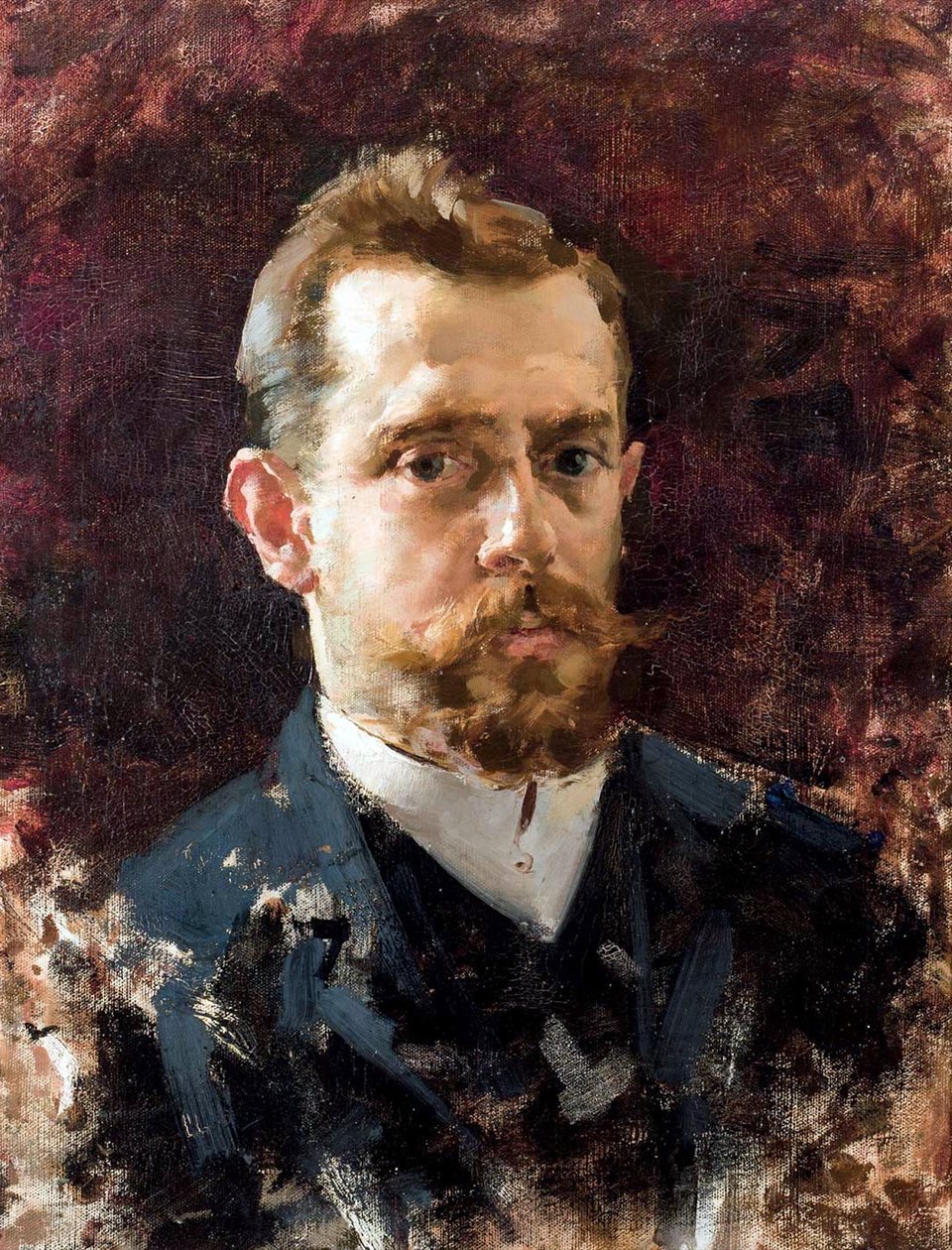 Portrett av Antonio, bror til kunstneren Portrett av Antonio, bror til kunstneren av Enrique Simonet