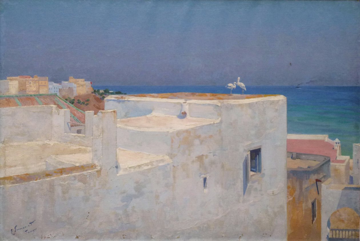 Terrazas de Tanger Terasser av Tanger av Enrique Simonet