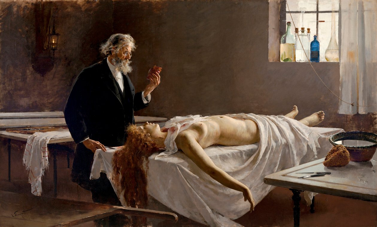 Hjertets anatomi; Og hun hadde et hjerte !; Autopsi av Enrique Simonet