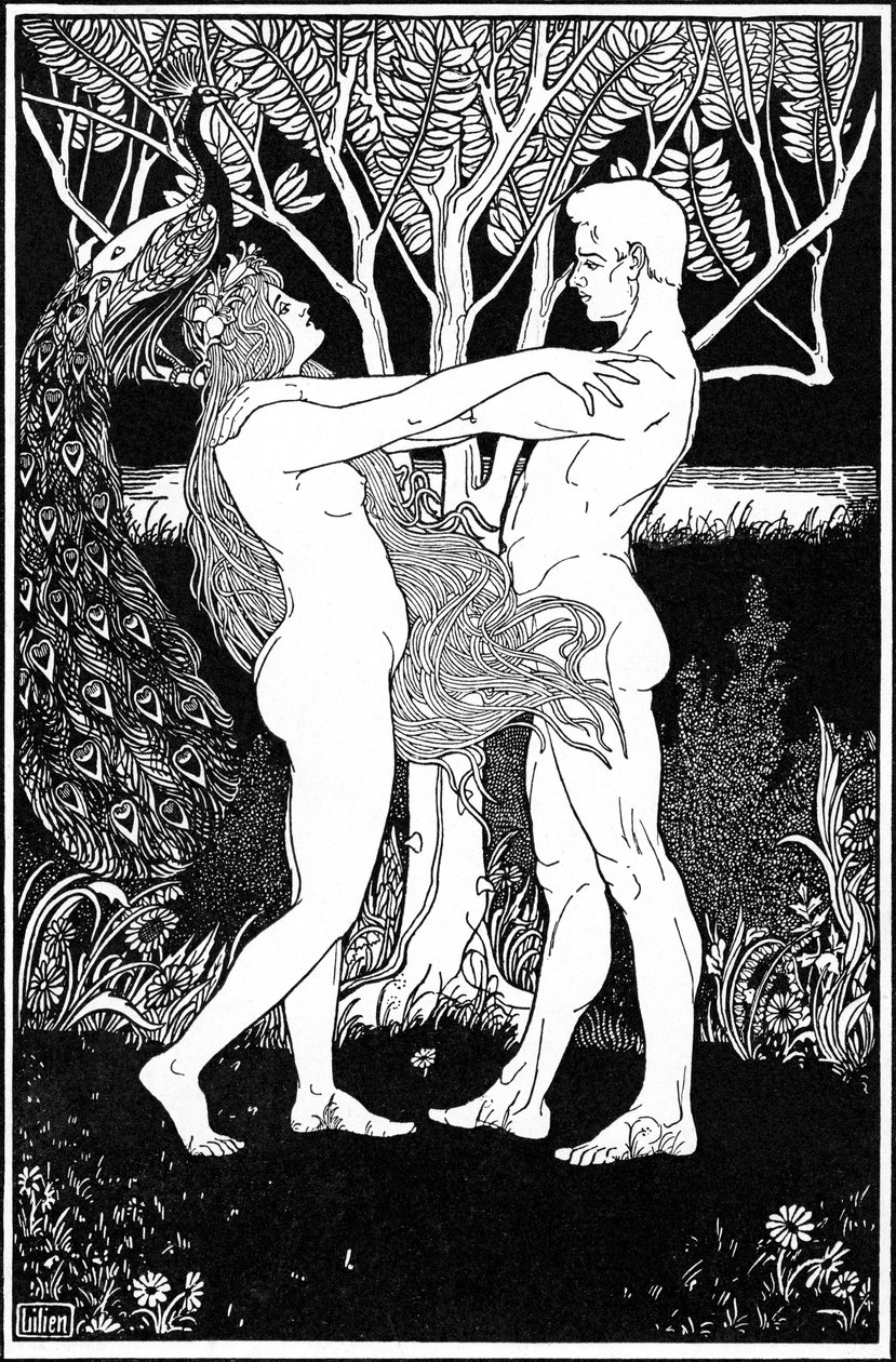 EM LILIEN av Ephraim Moses Lilien