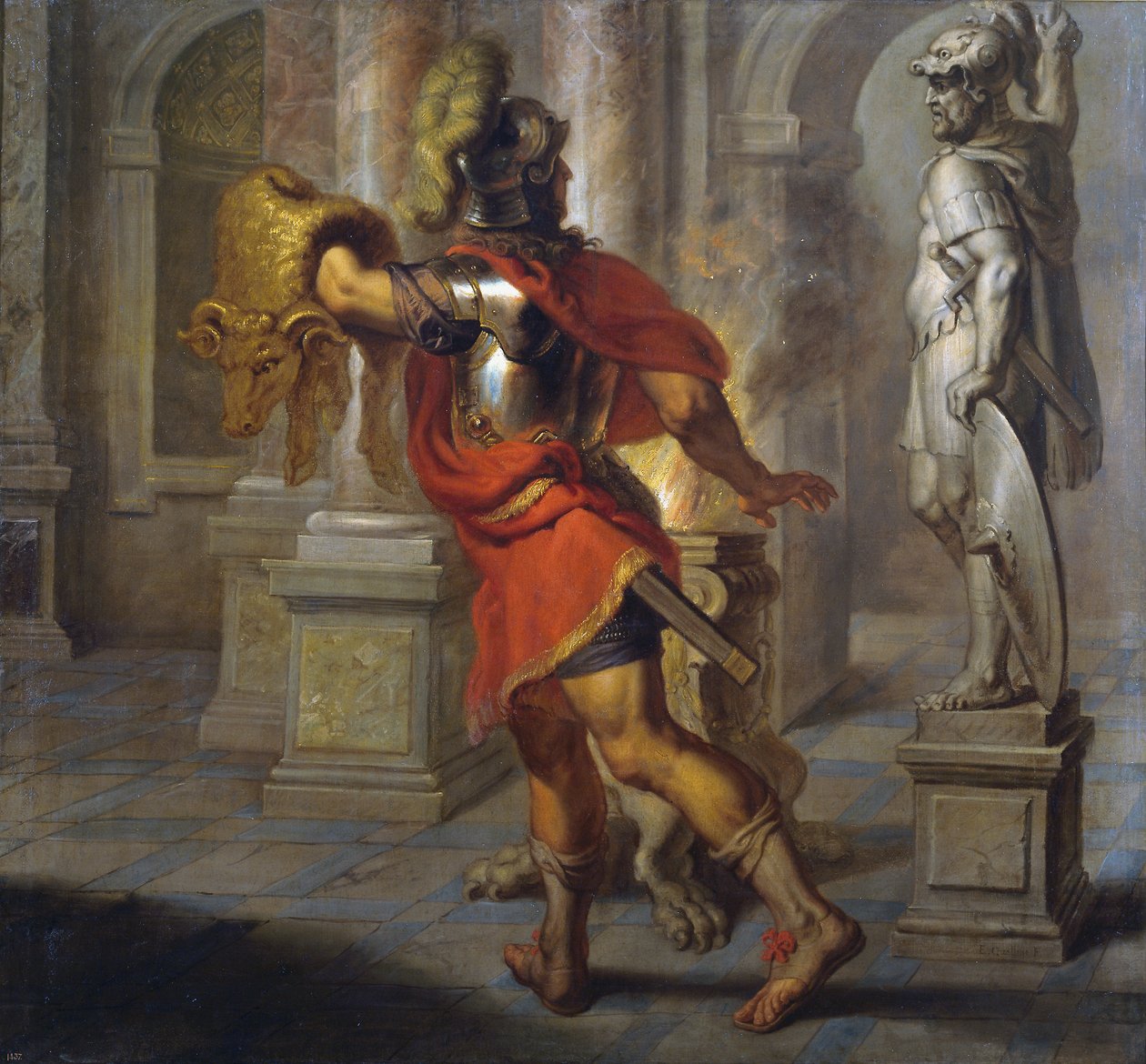 Jason med det gylne skinn av Erasmus Quellinus II