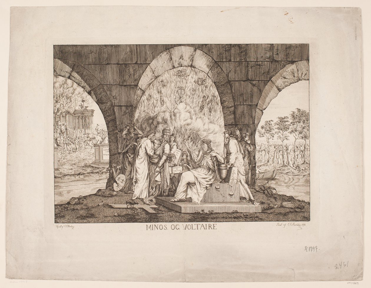 Minos og Voltaire av Erasmus Cristoffer Karlebye