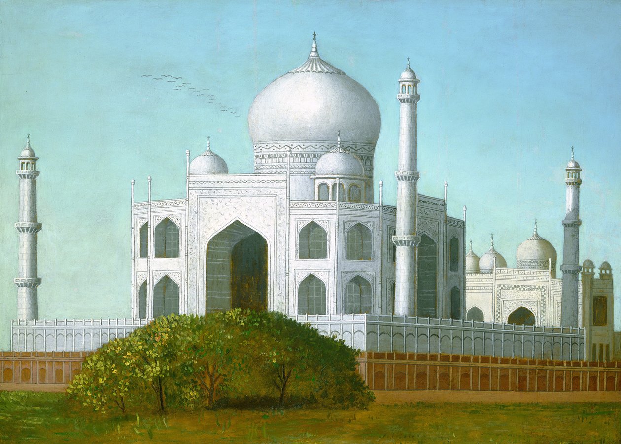 Taj Mahal, ca. 18601880. av Erastus Salisbury Field