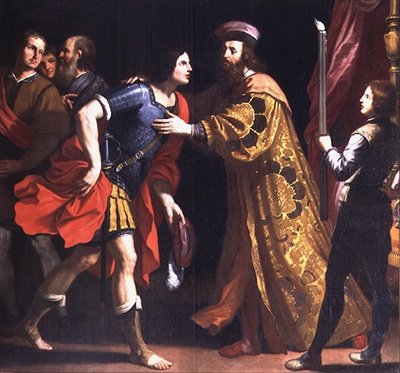 Permisjonen av Cato Uticensis av Ercole Gennari