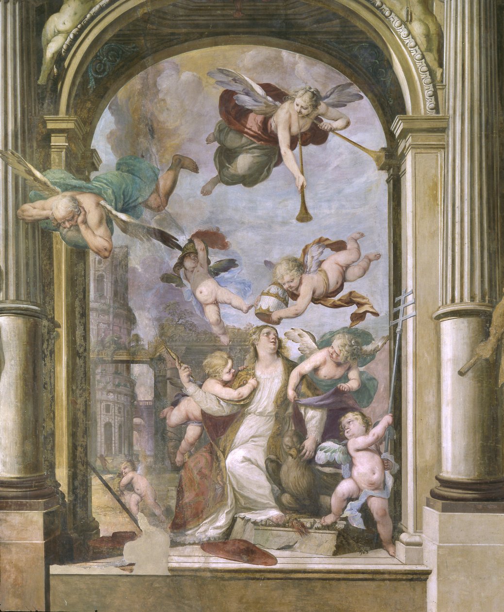 Kroningen av Jomfru Maria av Ercole Procaccini