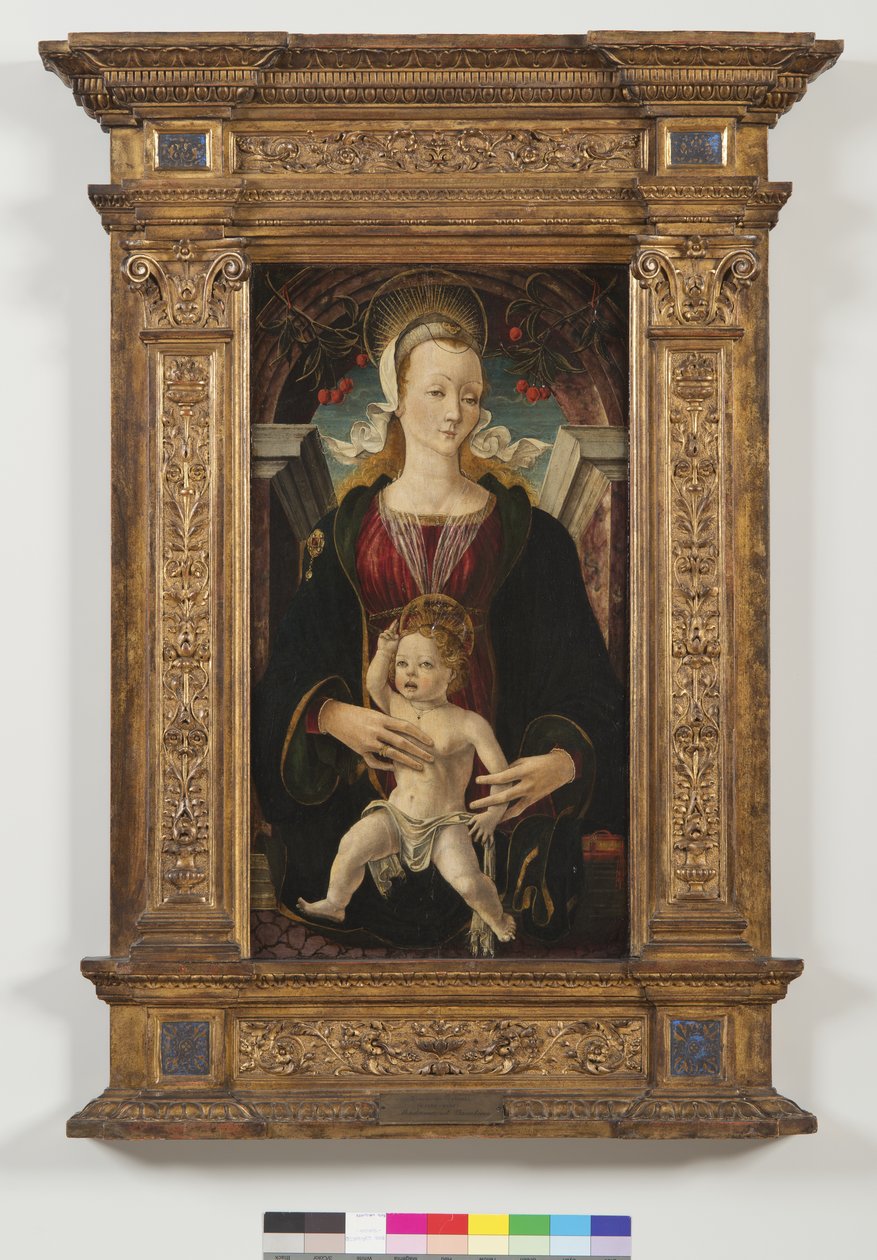 Madonna og barn, 1470-80 av Ercole de Roberti