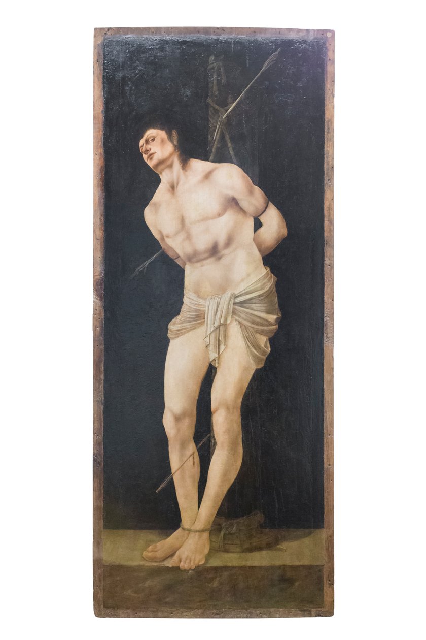 St Sebastian av Ercole de Roberti
