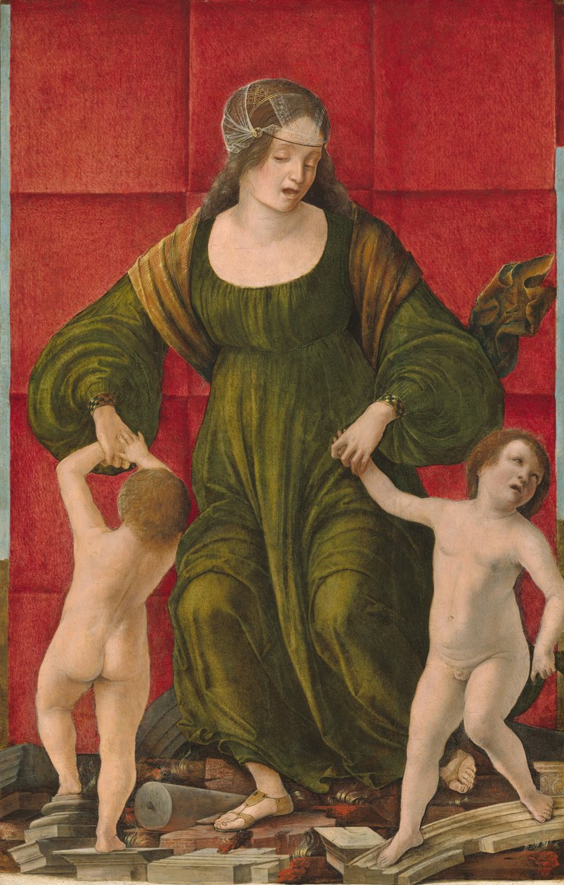Kona til Hasdrubal og hennes barn, ca. 14901493. av Ercole de
