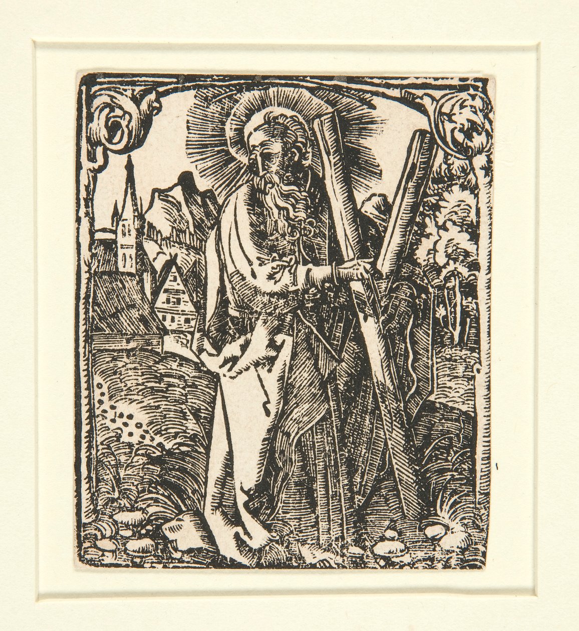 Saint Andrew av Erhard Schon