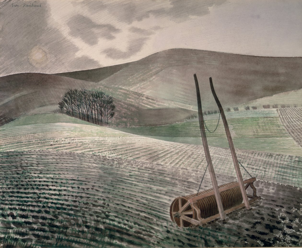 Nedturer om vinteren av Eric Ravilious