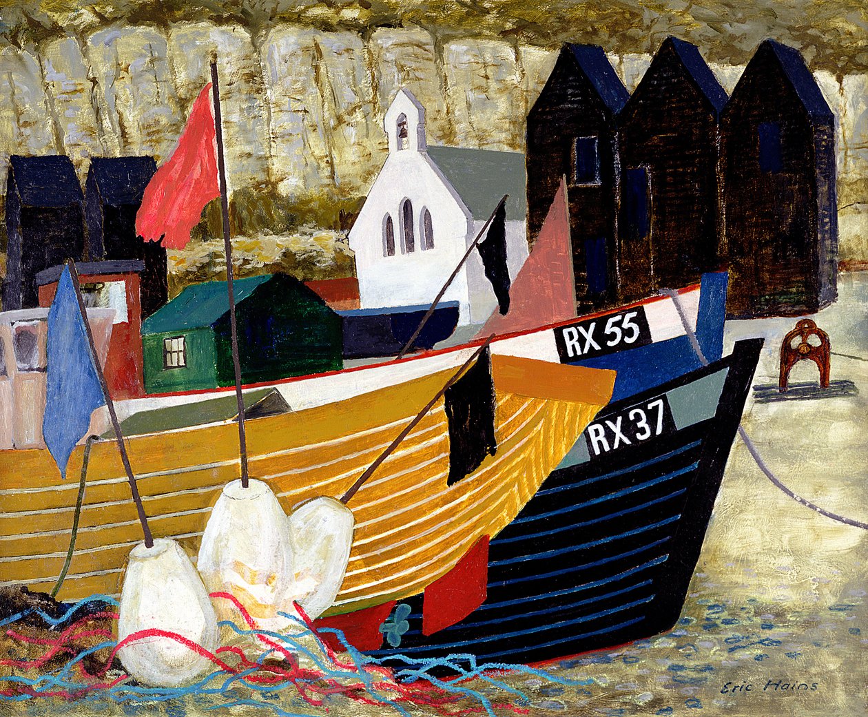 Hastings husket av Eric Contemporary Artist Hains