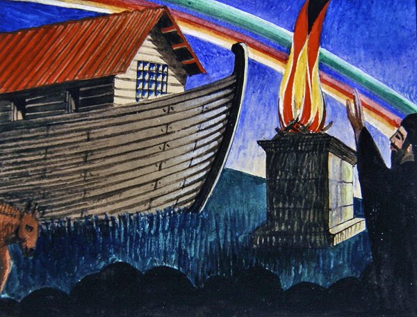 Noah og arken av Eric Gill