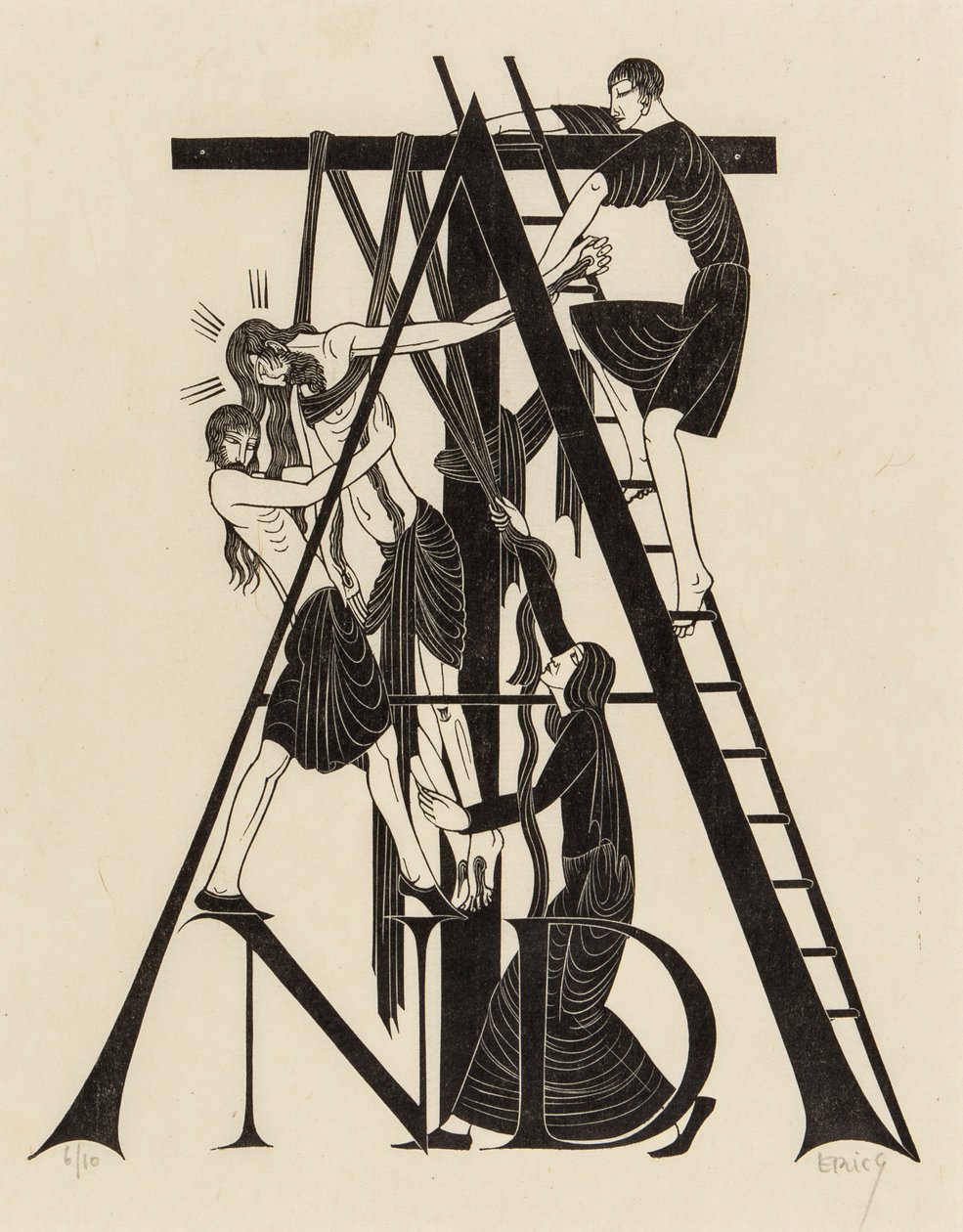 Deponeringen av Eric Gill