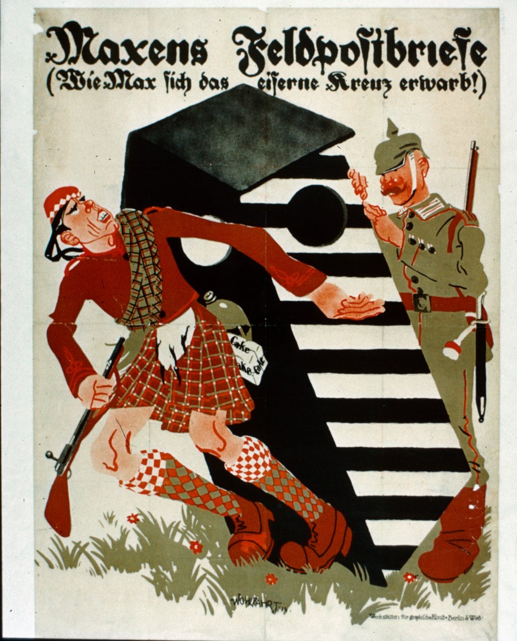 Brev fra Max (hvordan han vant Jernkorset!), 1914 av Erich Wohlfahrt