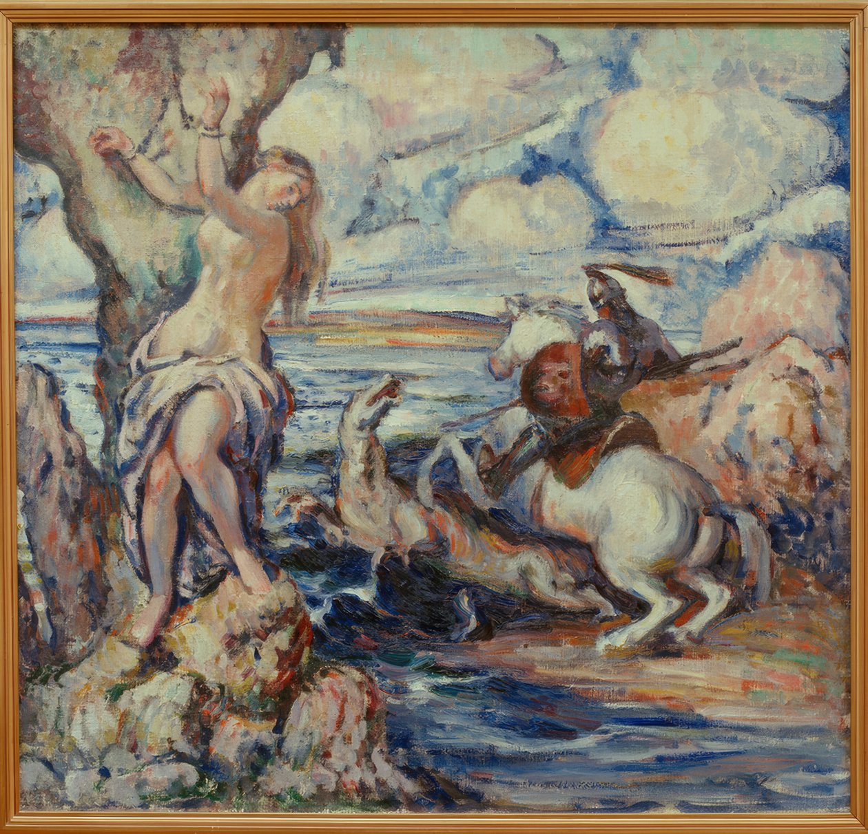 Saint George og dragen av Erich Klossowski