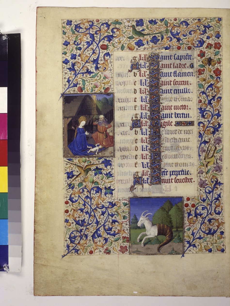 Helside: kalenderside for desember av Erich Lessing