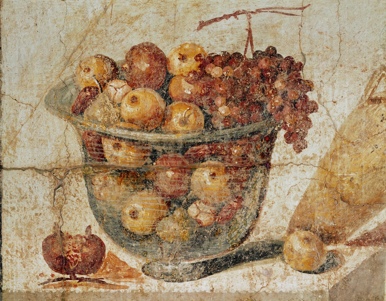 Glassbolle med frukt av Erich Lessing