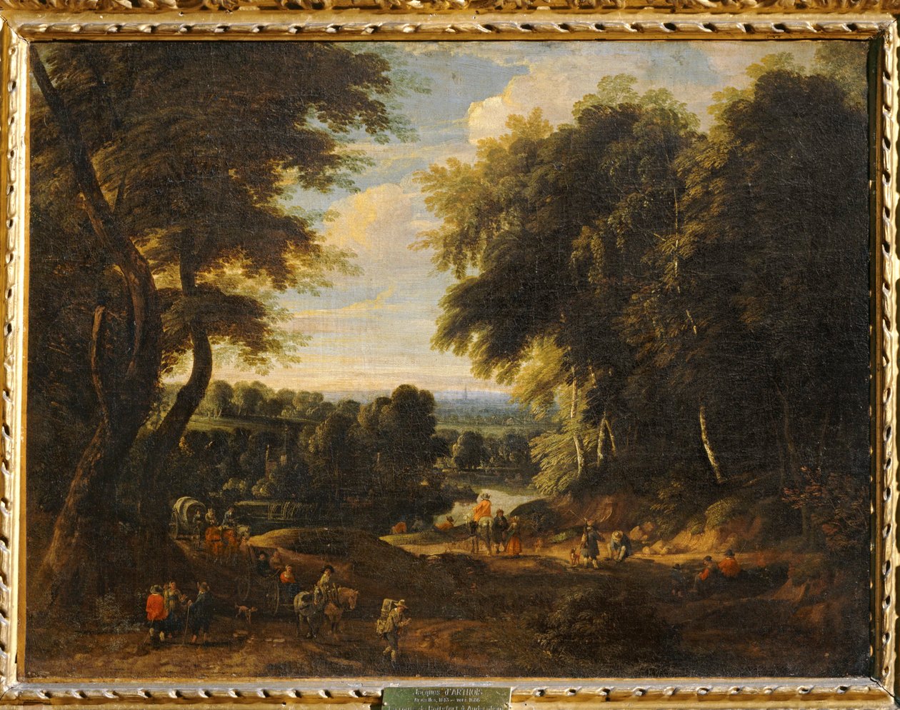 Veien fra Boitsfort til Auderghem og Ten Reuken-dammen… av Erich Lessing