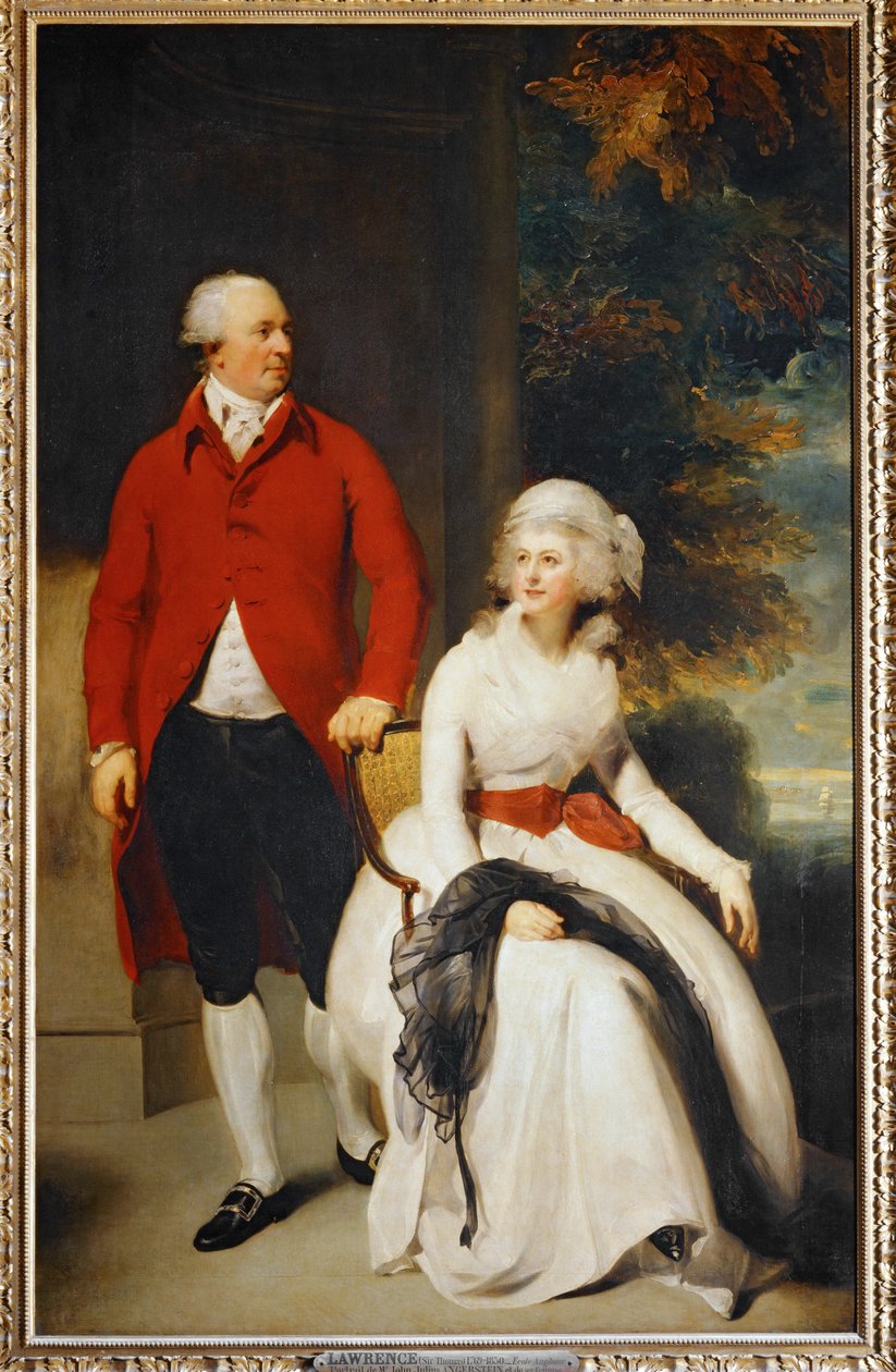 Herr og fru John Julius Angerstein, bankmann ... av Erich Lessing