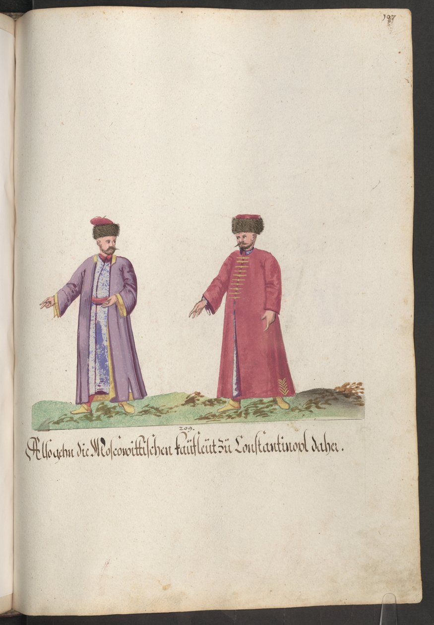 Moskva-kjøpmenn i Konstantinopel ... av Erich Lessing