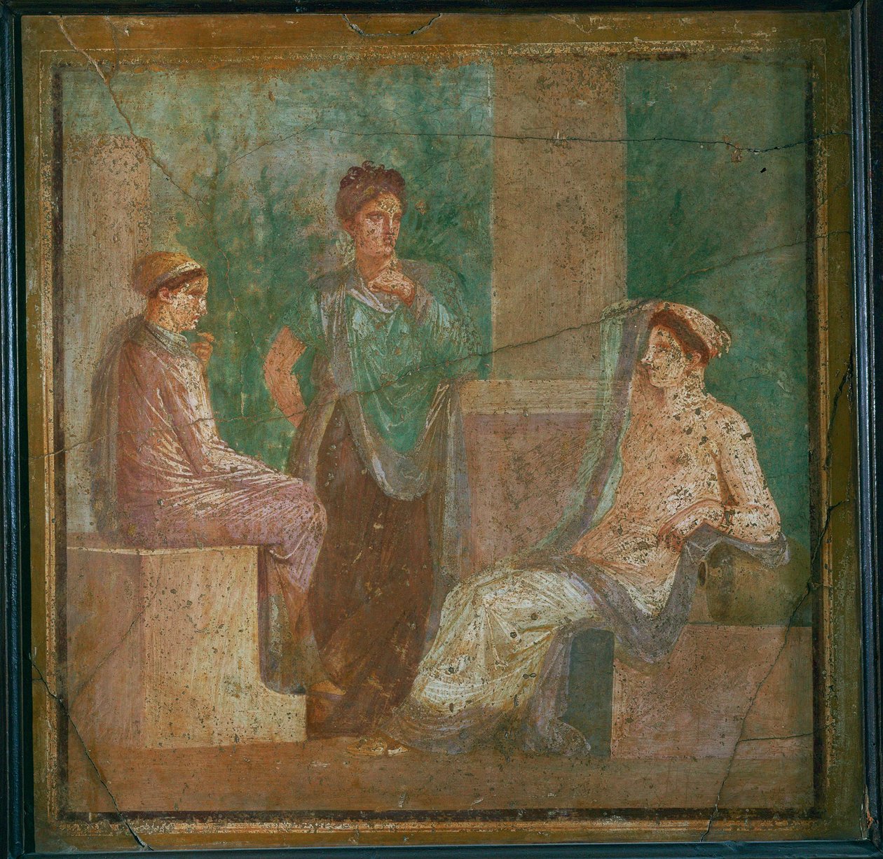 Nymfe konsulterer orakelet av Erich Lessing