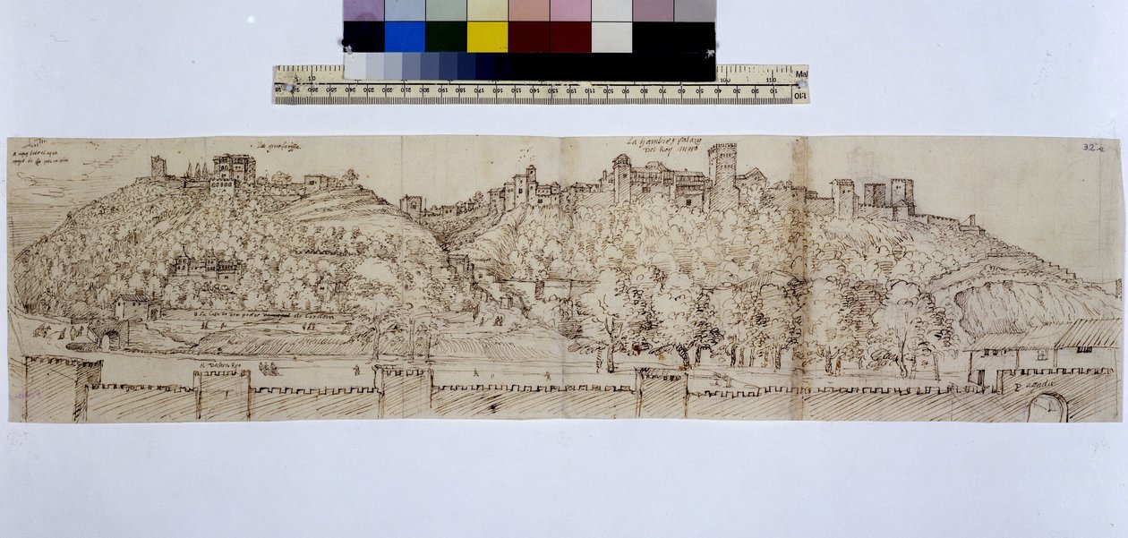 Penntegninger av Anton Wyngaerdi og Georg Hoefnagel av Erich Lessing