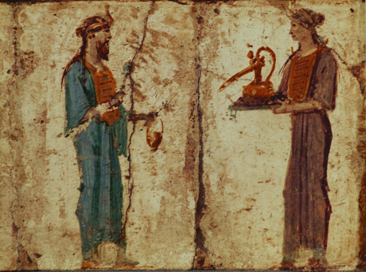 Prest og prestinne av Isis av Erich Lessing