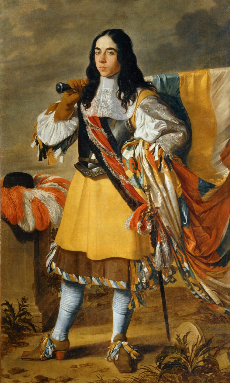 En fanebærer… av Erich Lessing