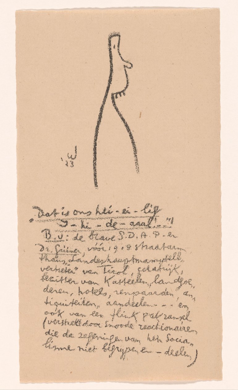 karikaturfigur Idealists II and Further Notes (original serietittel) av Erich Wichmann