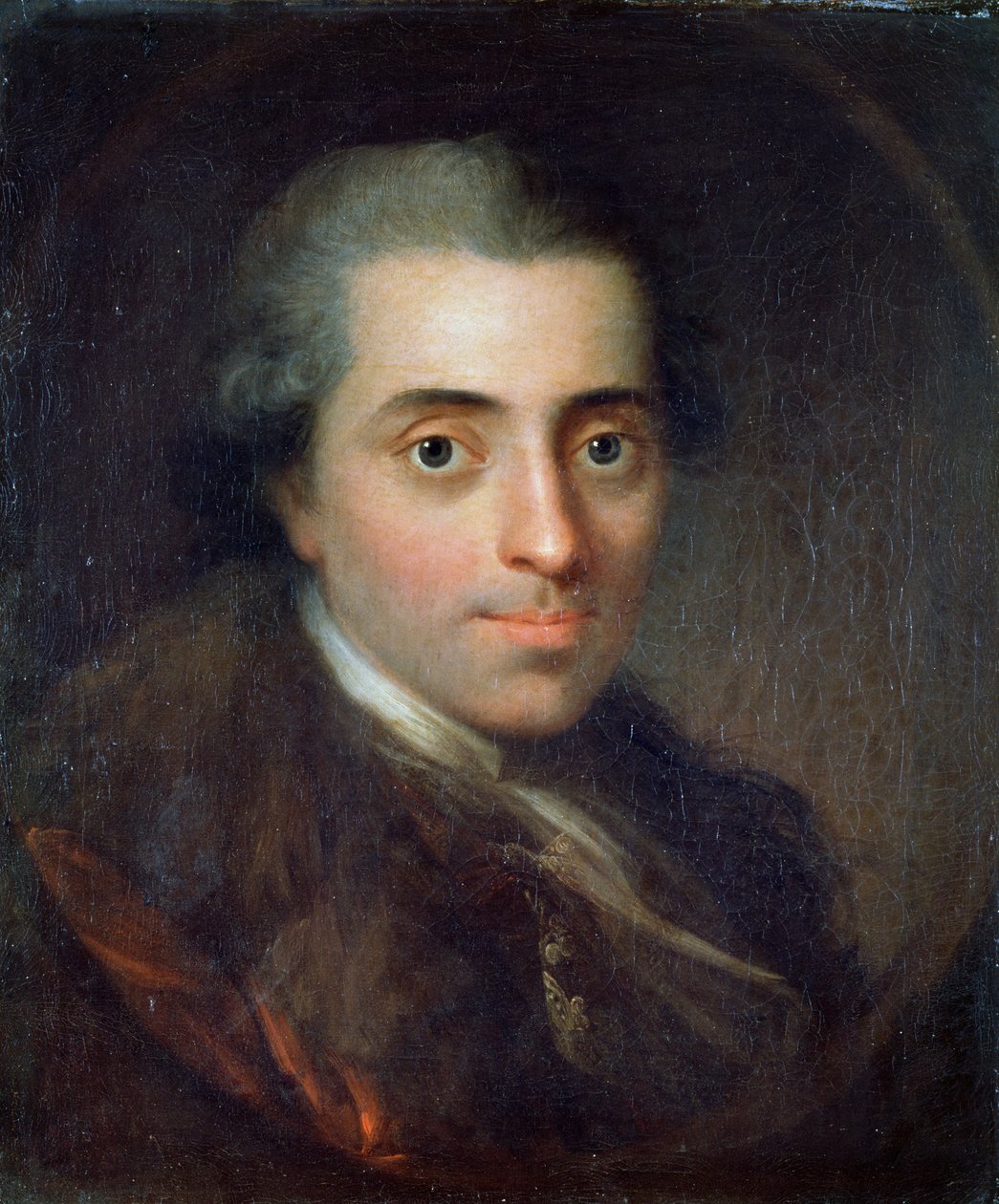Portrett av Johannes Ewald, dansk poet av Erik Pauelsen