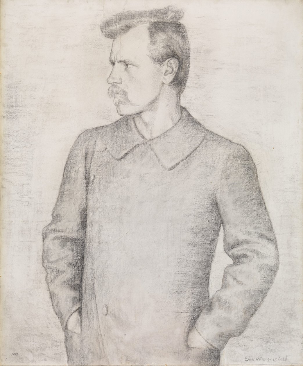 Fridtjof Nansen 1861-1930 av Erik Theodor Werenskiold