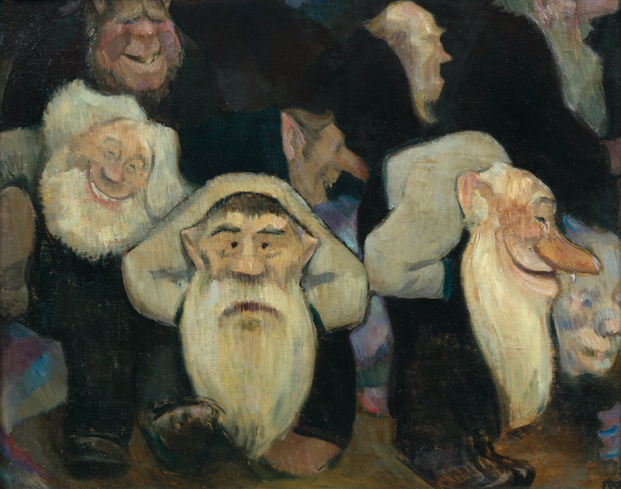 Gnomer og nisser av Erik Theodor Werenskiold