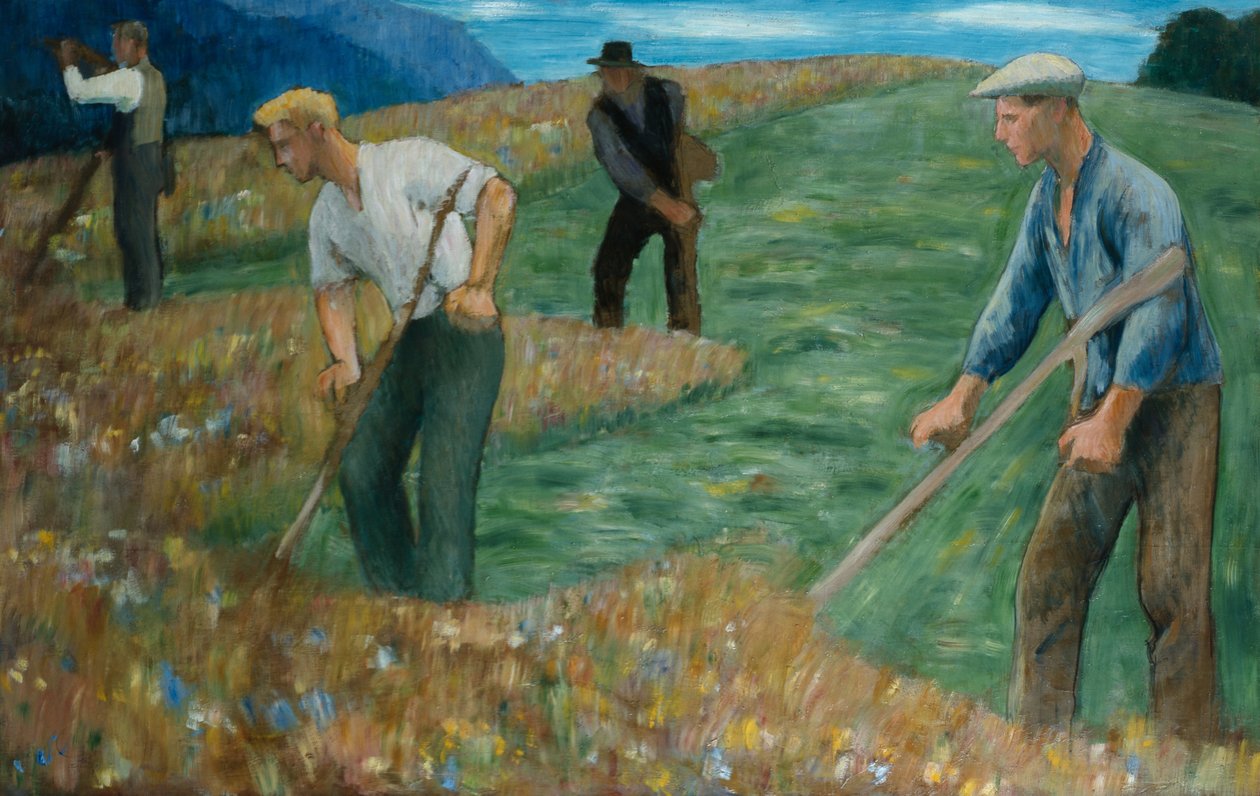 Gressklipperne av Erik Theodor Werenskiold