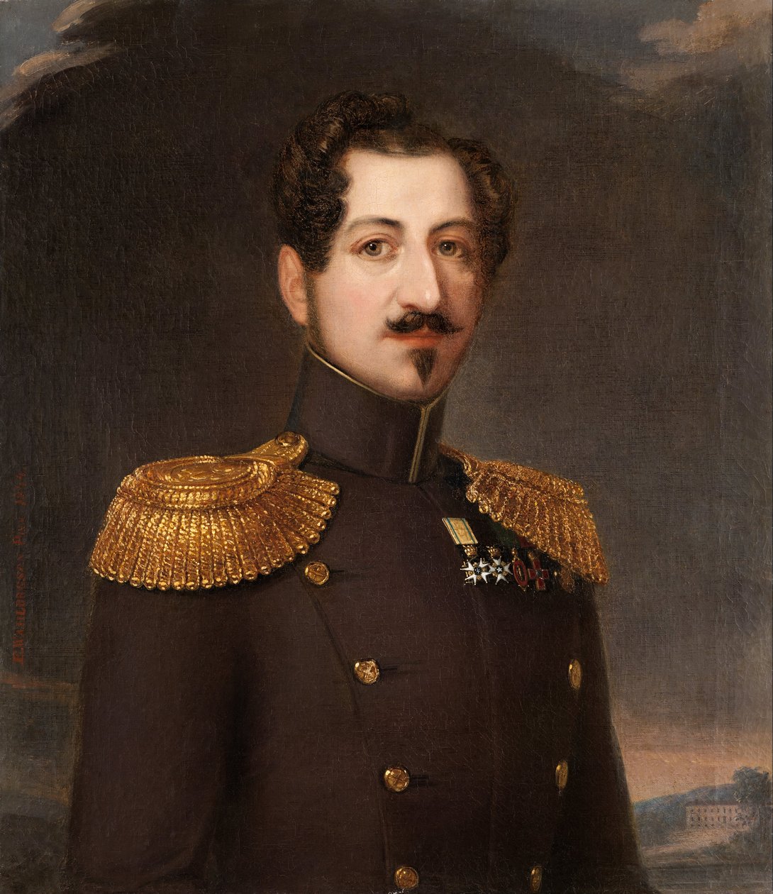 Oscar I, konge av Sverige og Norge, 1844 av Erik Wahlberg