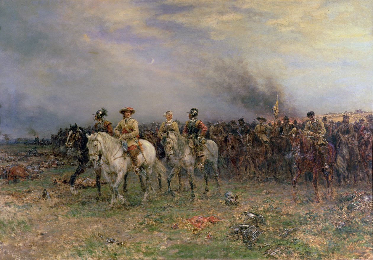 Cromwell etter slaget ved Marston Moor av Ernest Crofts